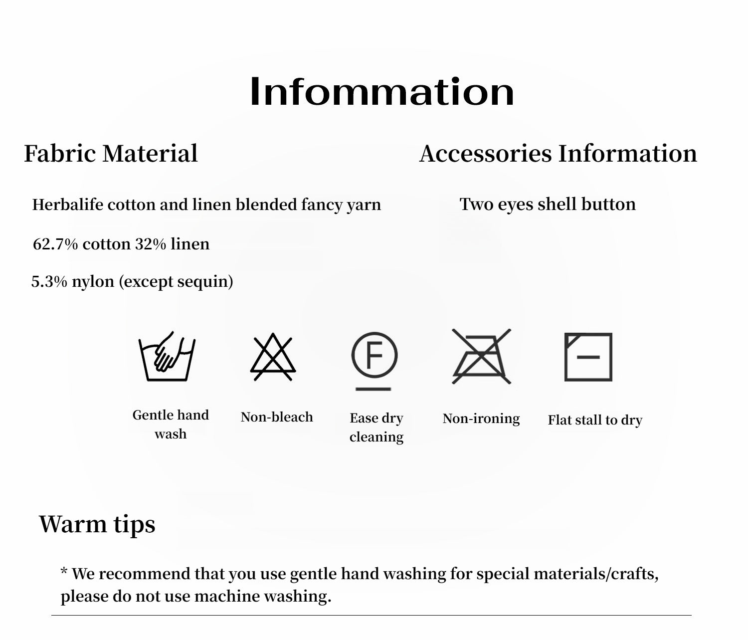 Women's Sequined Henley Shirt - Cotton and Linen Blend