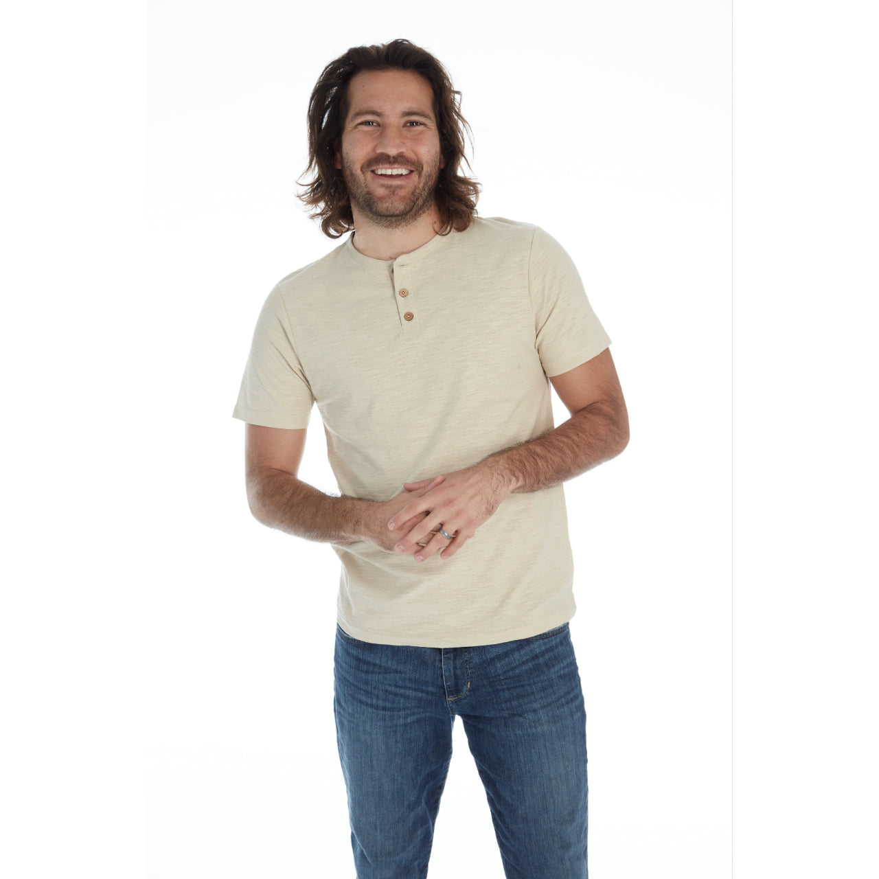 Henley T Shirt - Cotton - Men's shirts