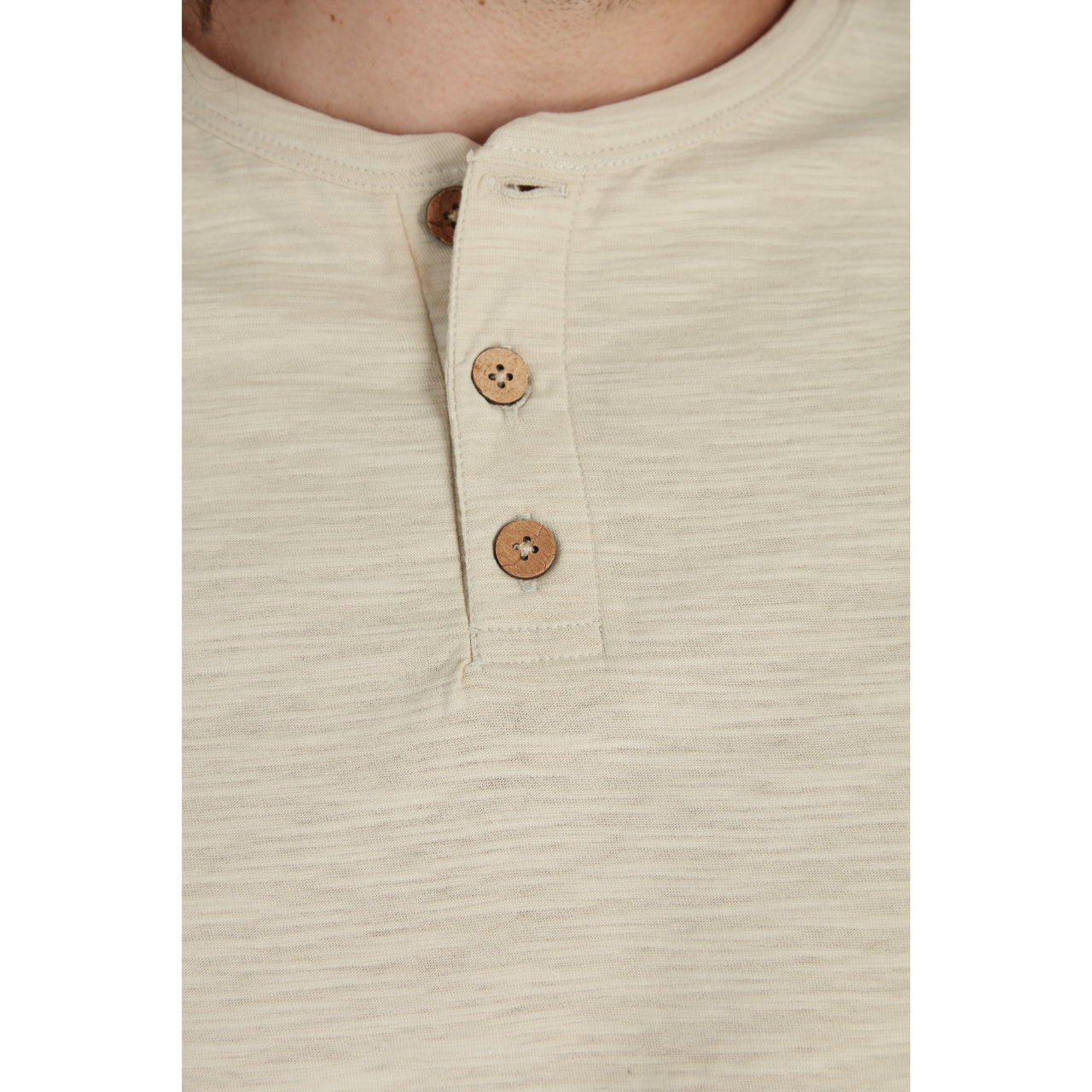 Henley T Shirt - Cotton - Men's shirts