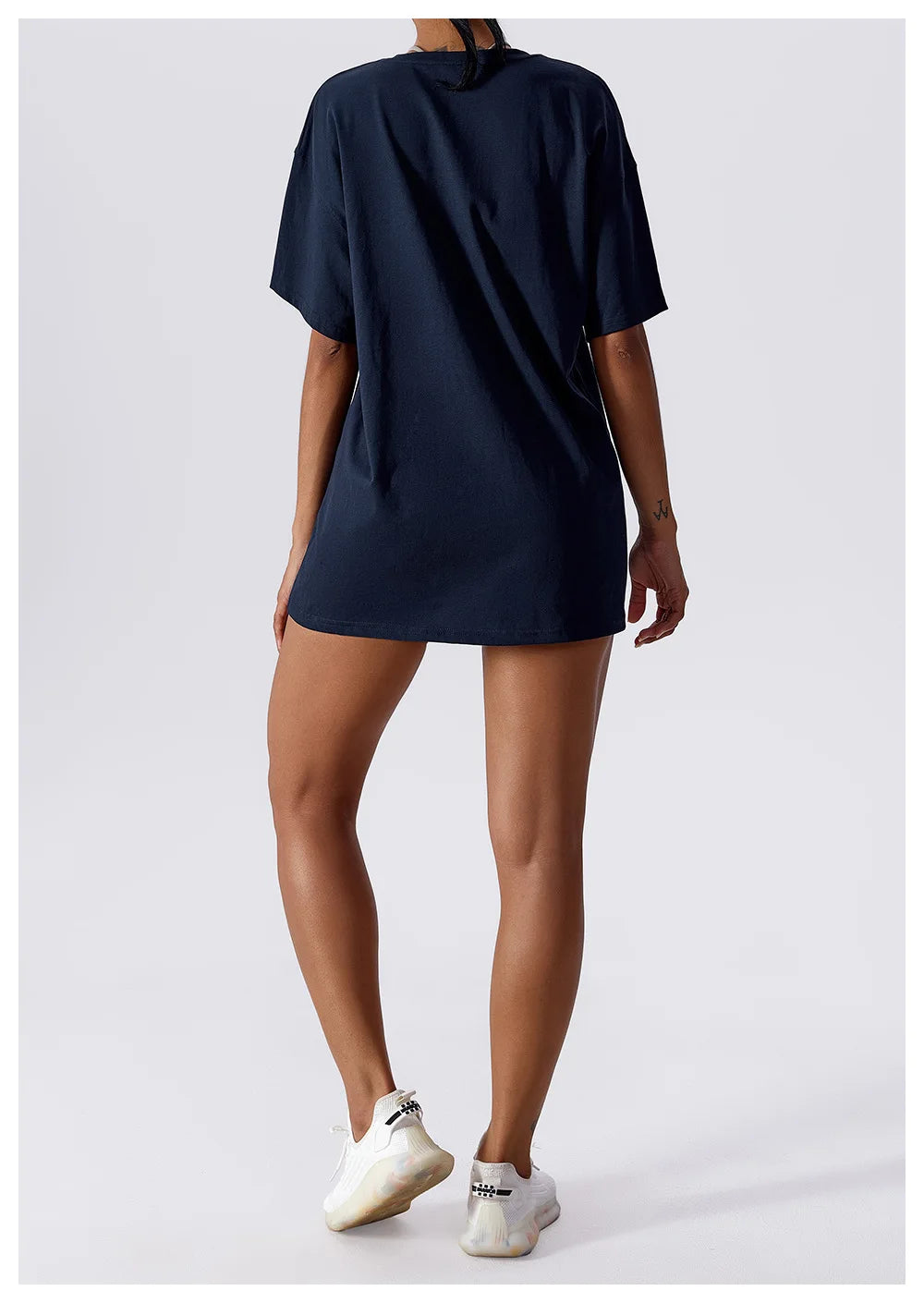 Oversized Hombre T-shirt - 100% Cotton - Women's