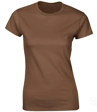 Women's T-Shirt - Short Sleeves - 100% Cotton