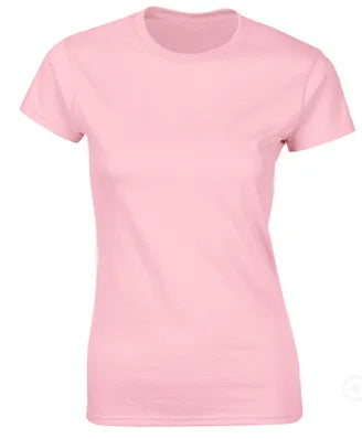 Women's T-Shirt - Short Sleeves - 100% Cotton