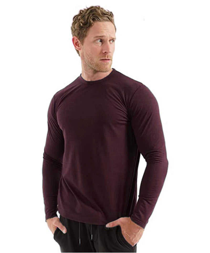 Men's Wool Thermal - Base Layer - 100% Merino Wool