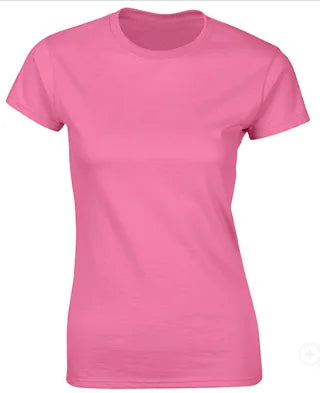 Women's T-Shirt - Short Sleeves - 100% Cotton