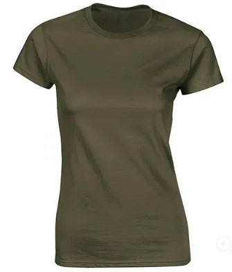 Women's T-Shirt - Short Sleeves - 100% Cotton
