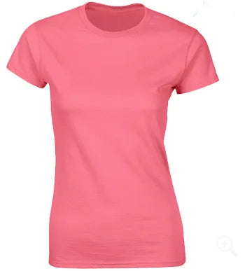 Women's T-Shirt - Short Sleeves - 100% Cotton