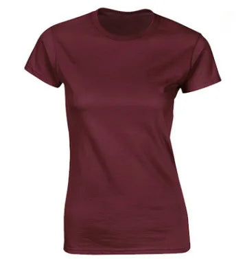 Women's T-Shirt - Short Sleeves - 100% Cotton