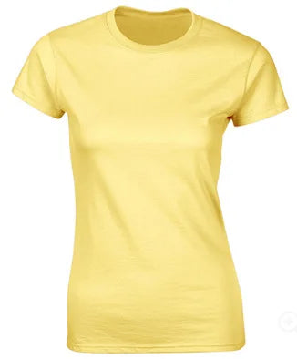 Women's T-Shirt - Short Sleeves - 100% Cotton