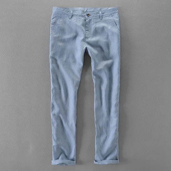Men's Linen Dress Pants - 100% Linen