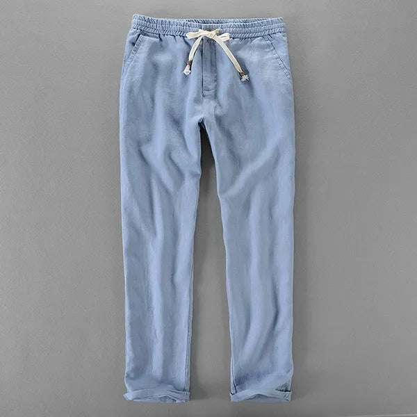 Men's Linen Linen Pants - 100% Linen
