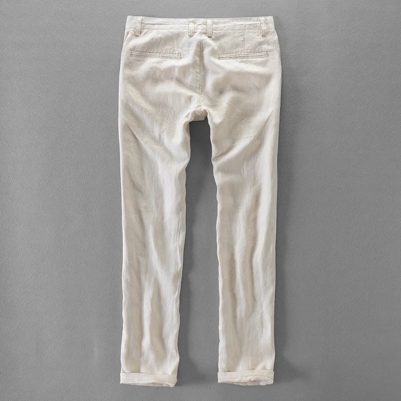 Men's Linen Dress Pants - 100% Linen
