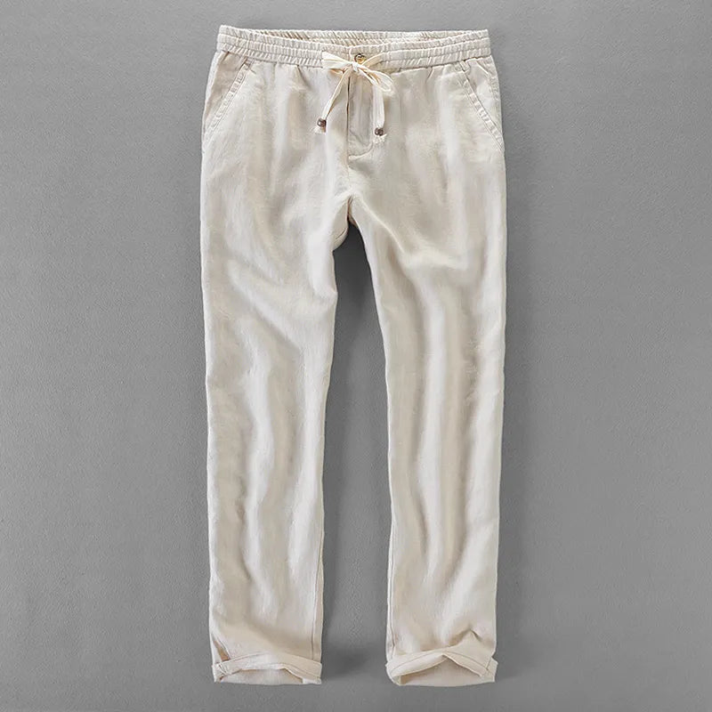 Men's Linen Linen Pants - 100% Linen