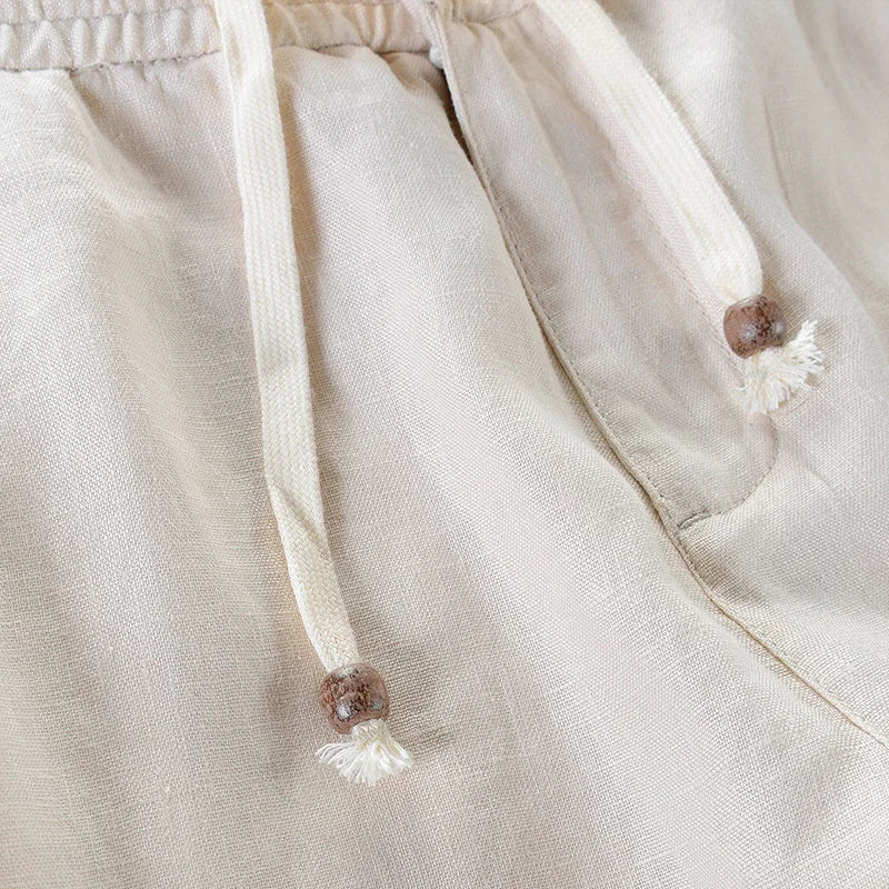 Men's Linen Linen Pants - 100% Linen
