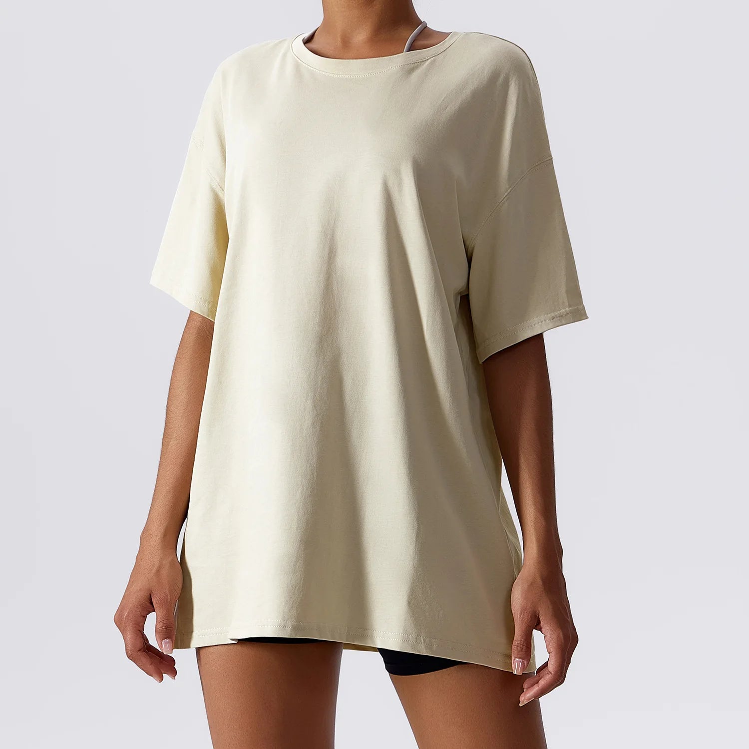 Oversized Hombre T-shirt - 100% Cotton - Women's
