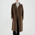 Women's Elegant Winter Overcoat - 100% Wool