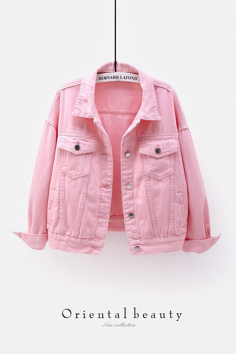 Women's Denim Jean Jacket - Oversize Fit