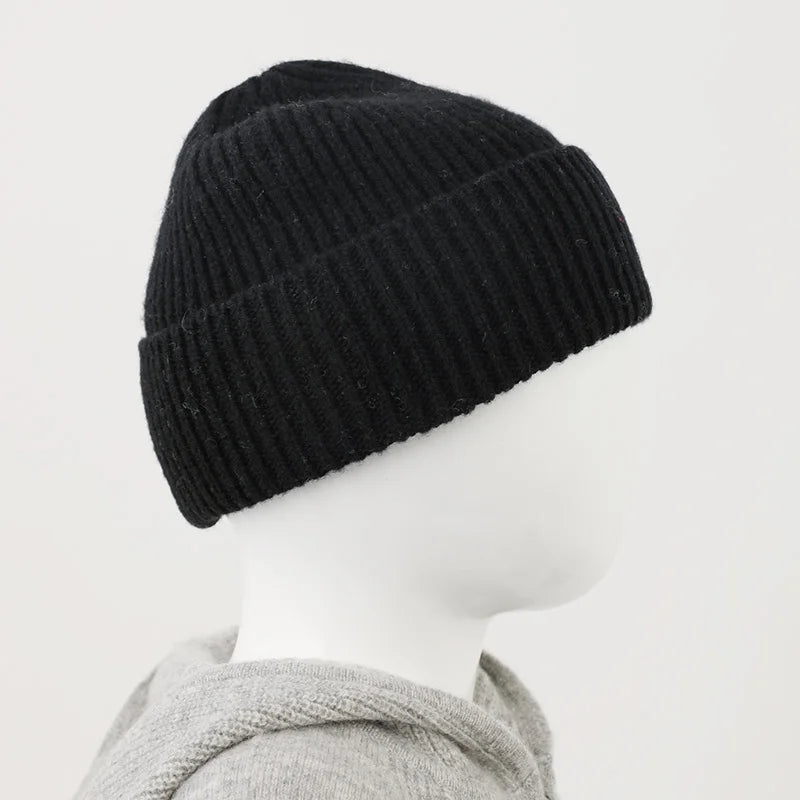 Kids Beanie - Winter Hat - 100% Wool