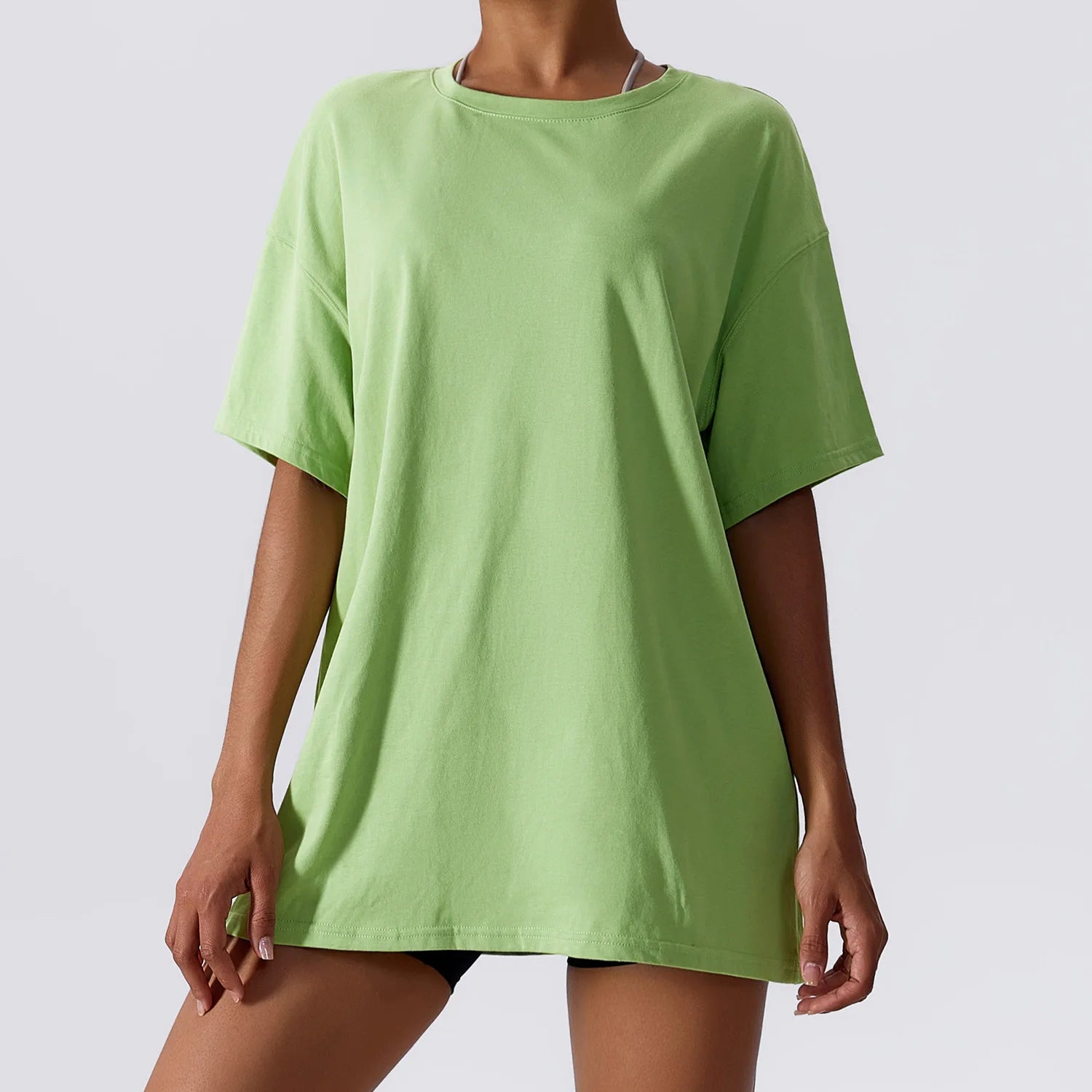 Oversized Hombre T-shirt - 100% Cotton - Women's
