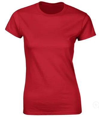 Women's T-Shirt - Short Sleeves - 100% Cotton