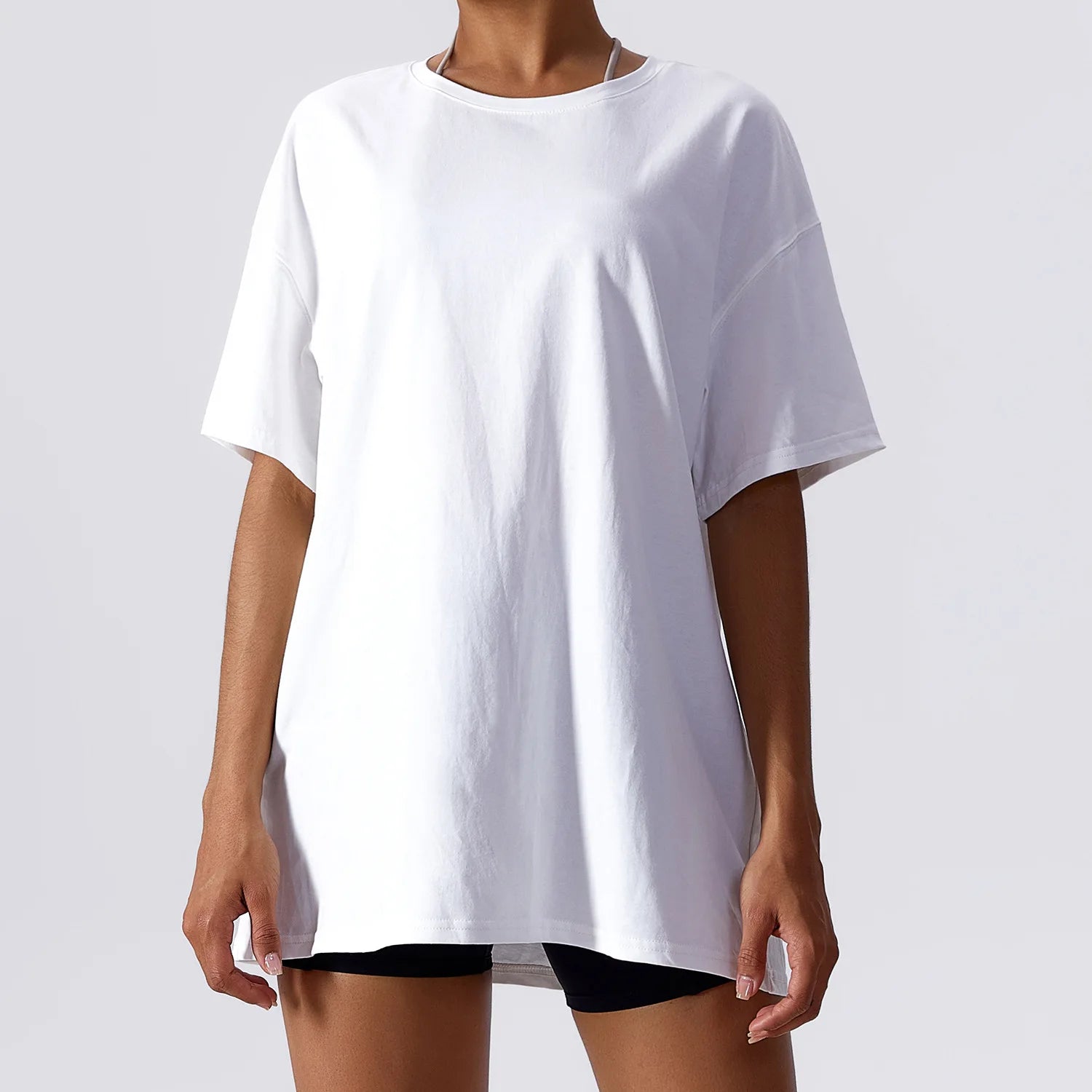 Oversized Hombre T-shirt - 100% Cotton - Women's