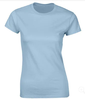 Women's T-Shirt - Short Sleeves - 100% Cotton