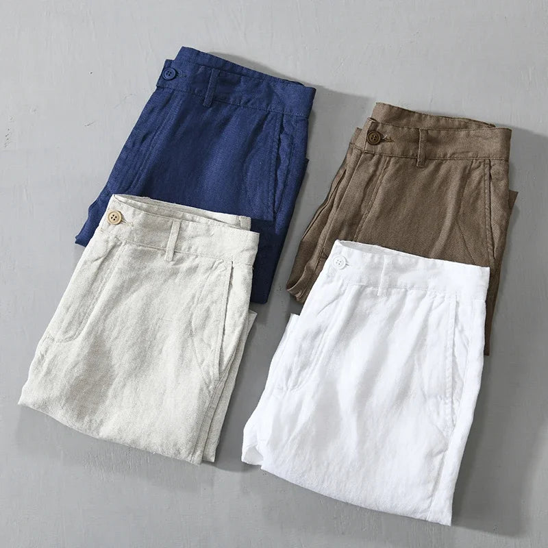 Men's Linen Shorts