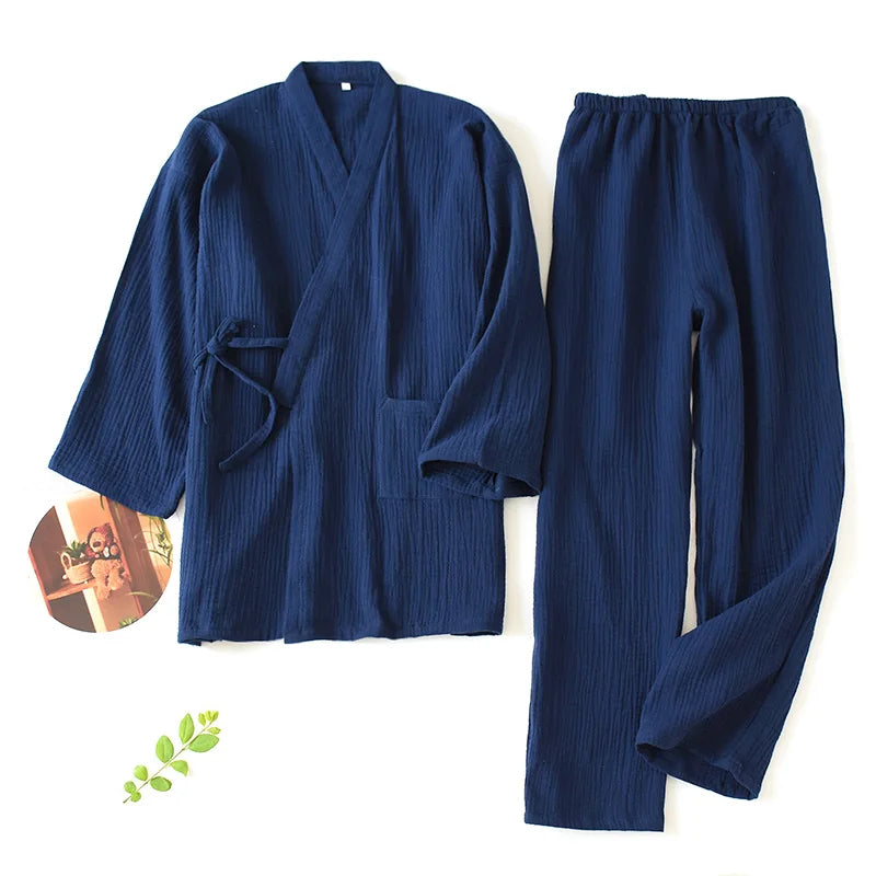 Kimono Set - Pajamas - 100%Cotton