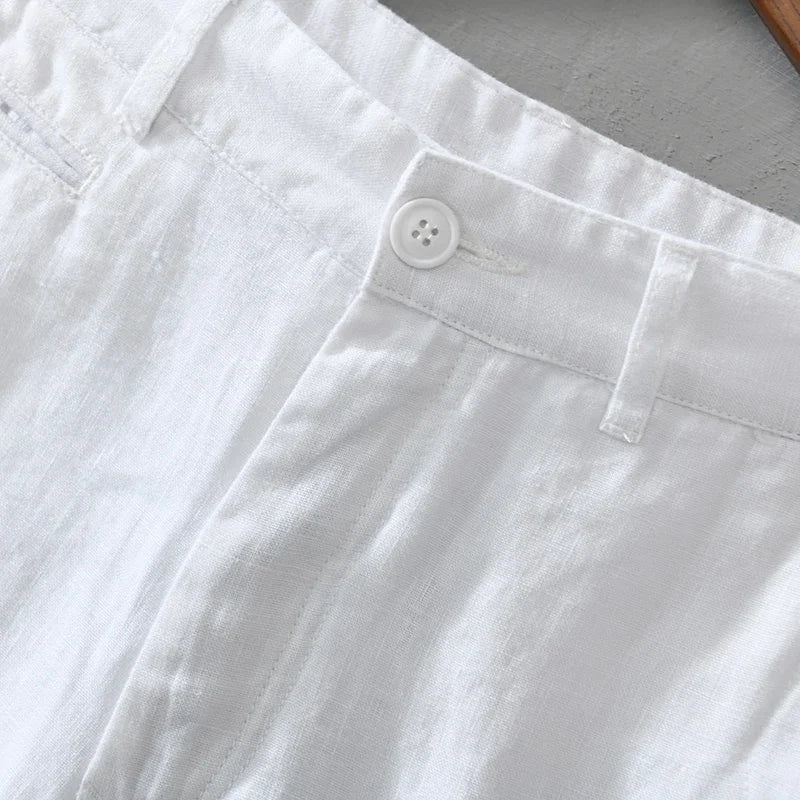 Men's Linen Shorts