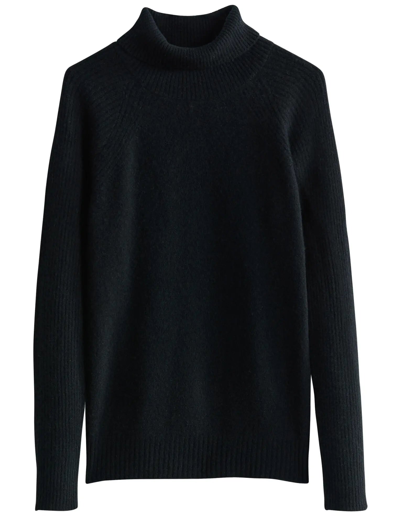 Women's Cashmere Sweater - Turtleneck - 100% Merino Wool