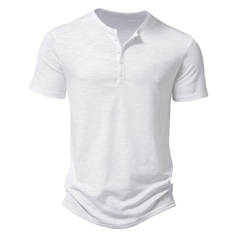Henley T Shirt - Bamboo Fiber