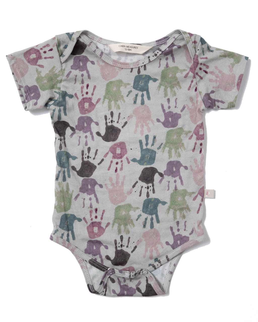 Organic Cotton Onesie / Handprints